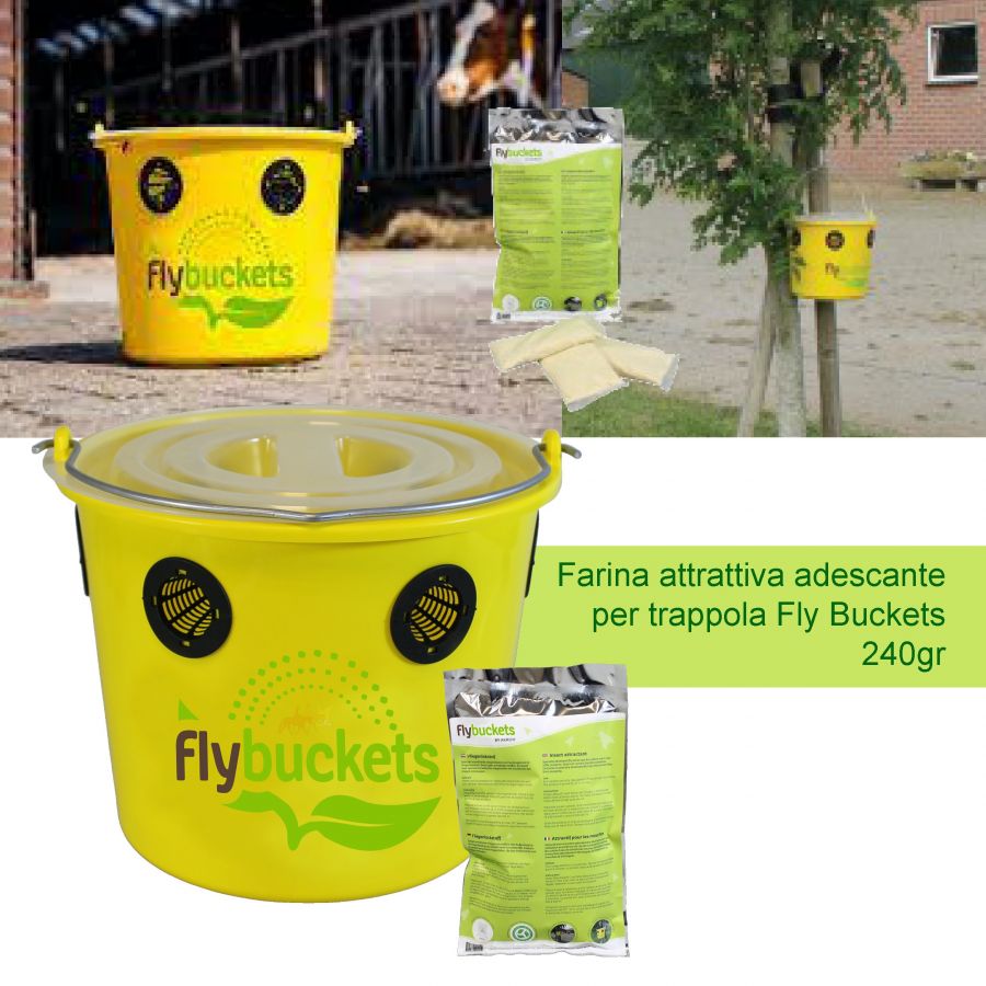 Badi Farm adescante attrattivo mosche bf fly buckets